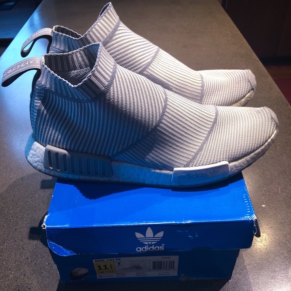adidas Other - Adidas NMD City Sock White Grey With Original Box